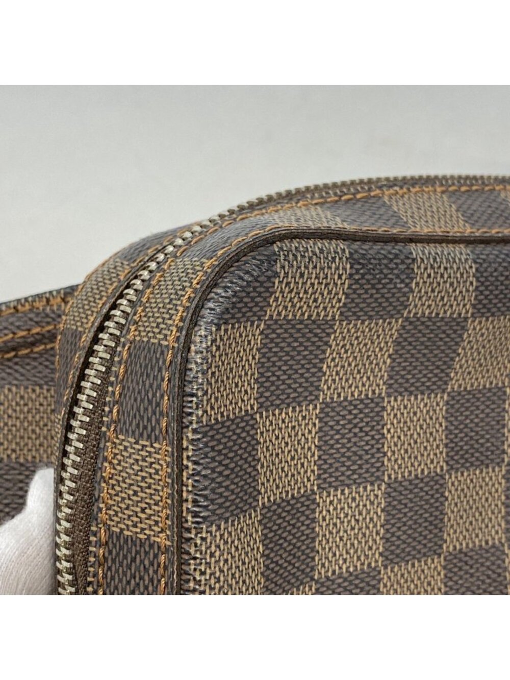 Louis Vuitton Belt Bag Damier Geronimos Ebene - Picture 6 of 10